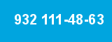 932 111-48-63 932 111-48-63